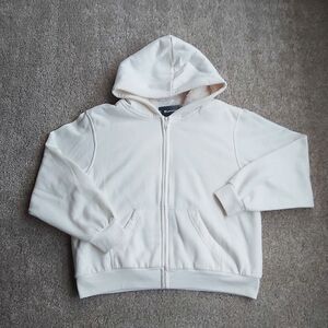 Bluenotes Cream Zip Up Hoodie